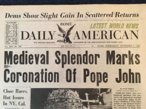 Medieval Splendor Marks Coronation Of Pope John headline