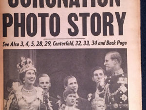 Queen Elizabeth Photo Story Daily Mail cover 06-03-1953